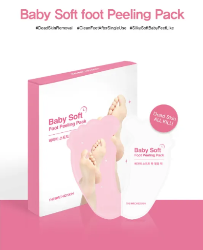 THE ORCHID SKIN - Baby Soft Foot Peeling Pack