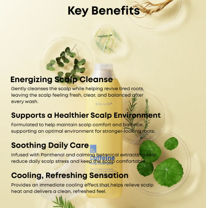 NINELESS - Root-Biome Caffeine Scalp Shampoo