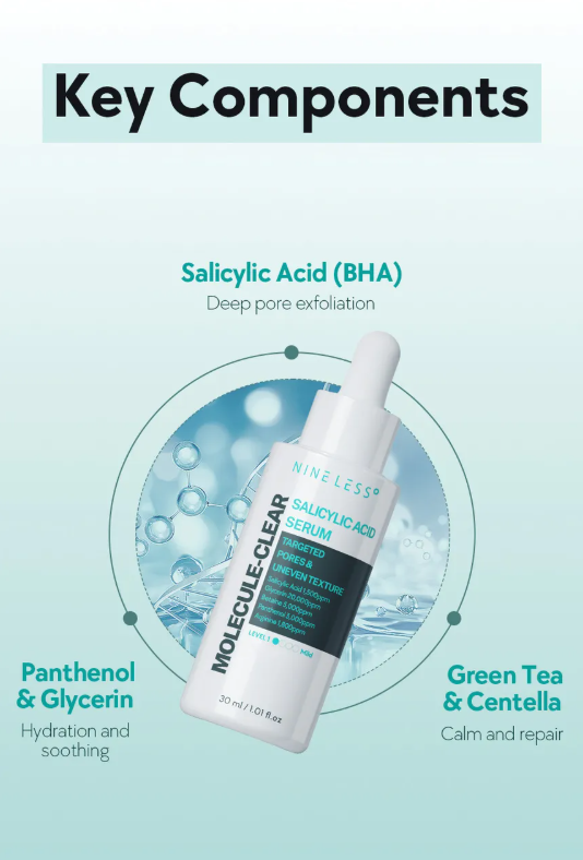 NINELESS - Molecule-Clear Salicylic Acid Serum