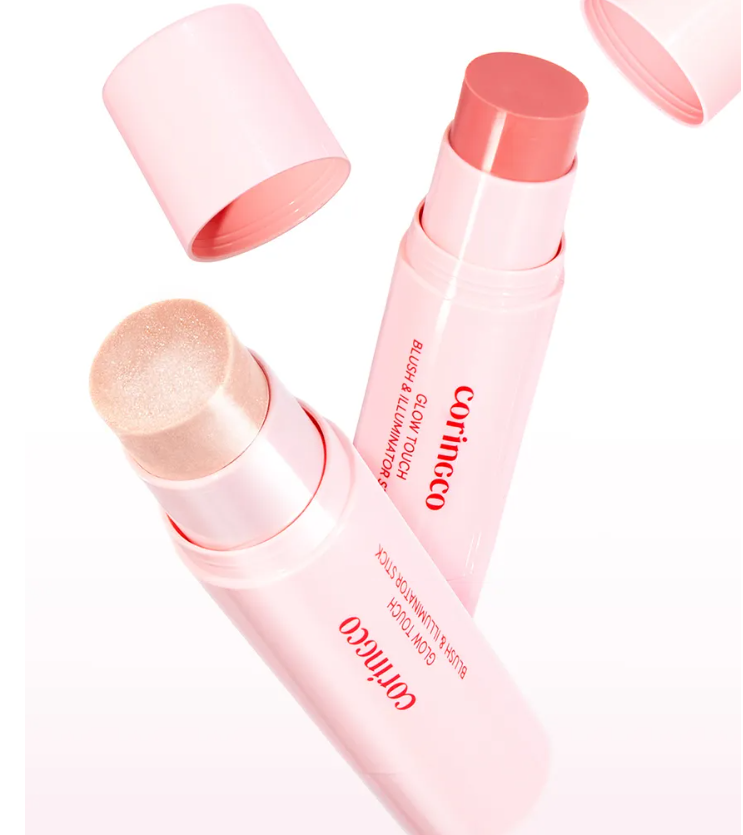 CORINGCO - Glow Touch Blush & Illuminator Stick