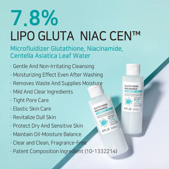 APLB - Glutathione Niacinamide Cleansing Water