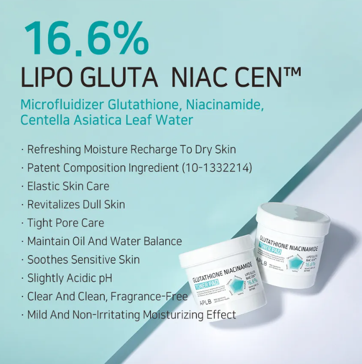 APLB - Glutathione Niacinamide Toner Pad