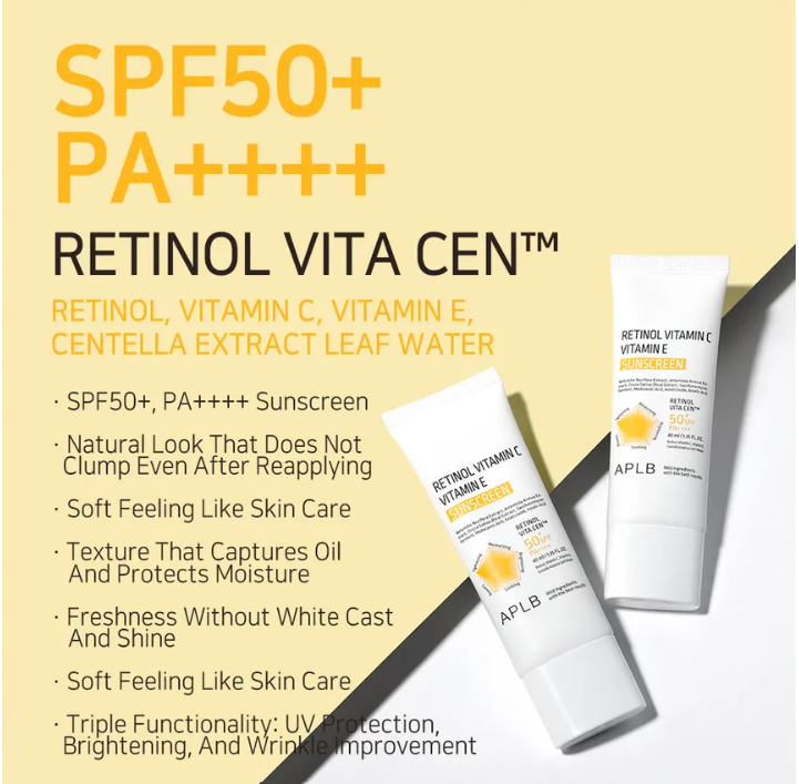 APLB - Retinol Vitamin C Vitamin E Sunscreen