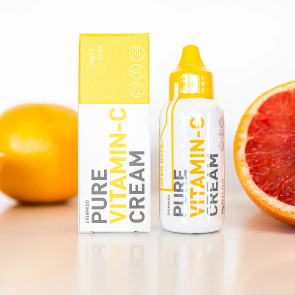 Crème Hydratante éclaircissante à La Vitamine C Pure 40ml - Pour Teint Terne - Sans FPS