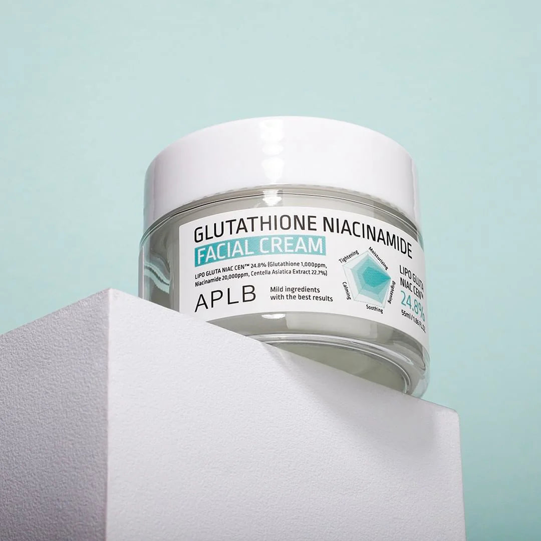 APLB - Glutathione Niacinamide Facial Cream Korea Cosmetics BN APLB - Glutathione Niacinamide Facial Cream Korea Cosmetics BN