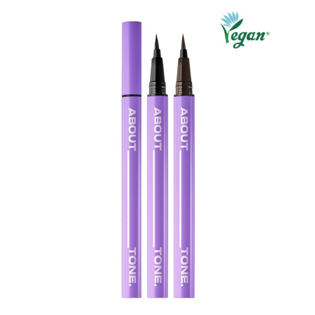ABOUT TONE - Stand Out Pen Eyeliner #02 Brown