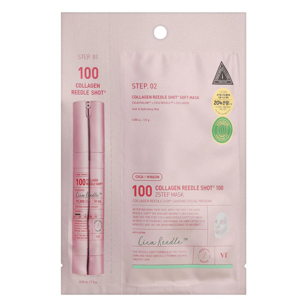 VT - Collagen Reedle Shot 100 2 Step Mask
