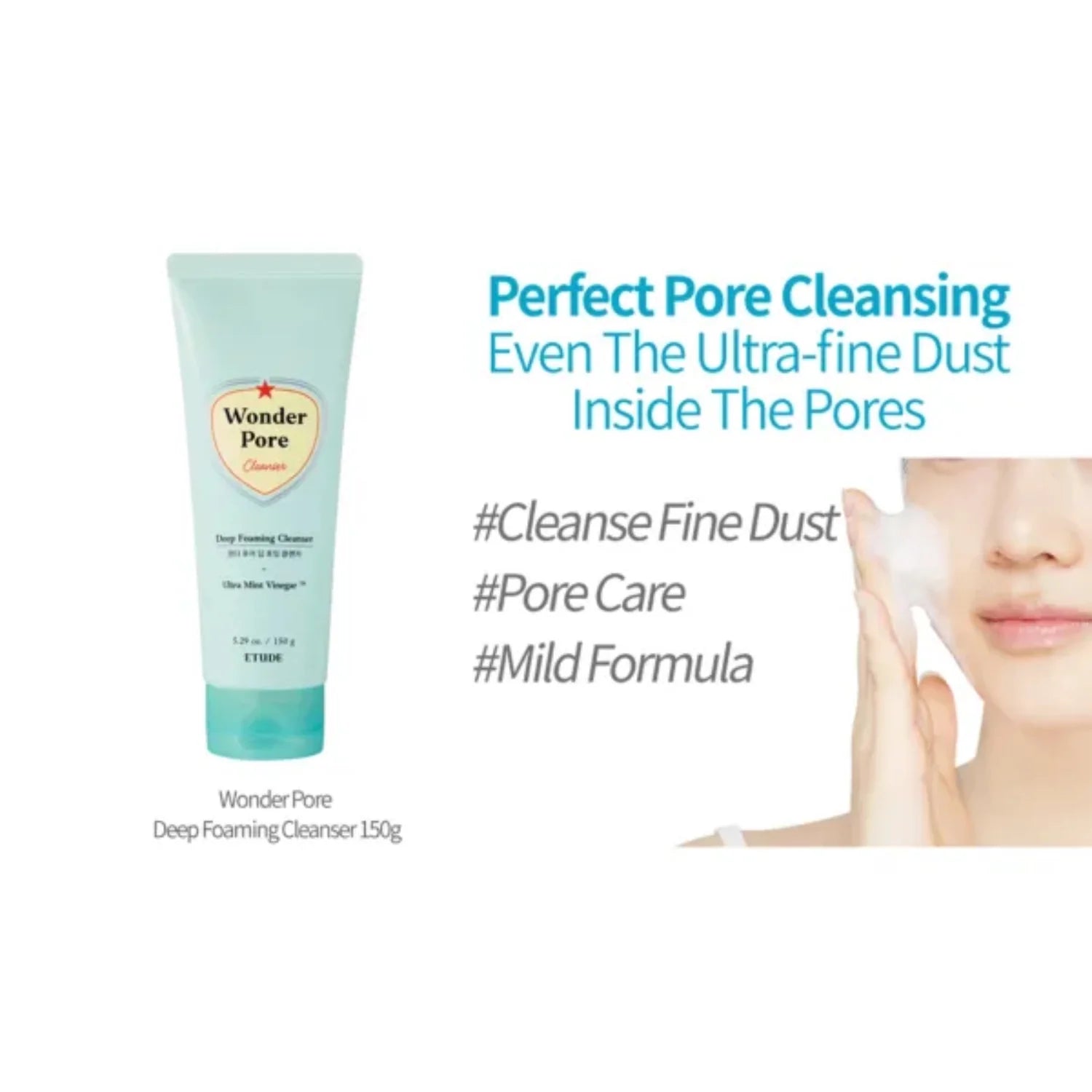 ETUDE - Wonder Pore Deep Foaming Cleanser