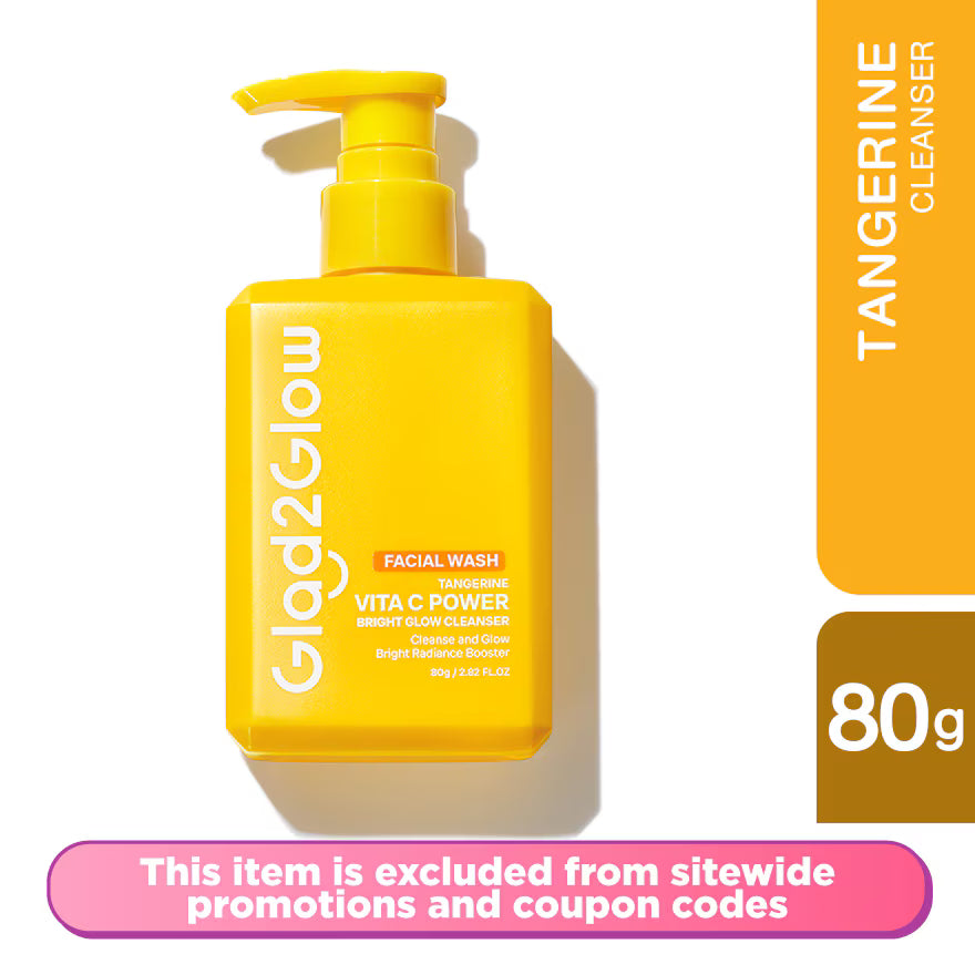 GLAD2GLOW - Jeju Tangerine Vita C Power Bright Glow Cleanser