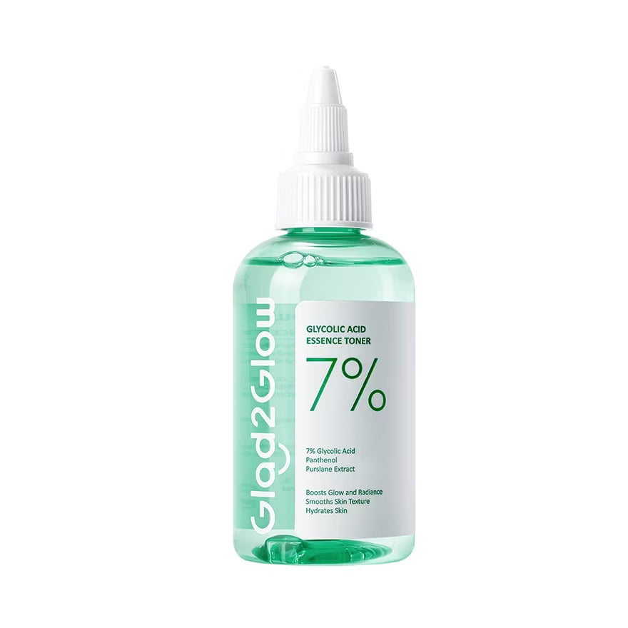 GLAD2GLOW - 7% Glycolic Acid Essence Toner 3 in 1