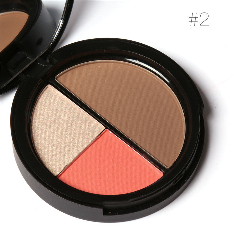 FOCALLURE - Three Colors Bronzer #2
