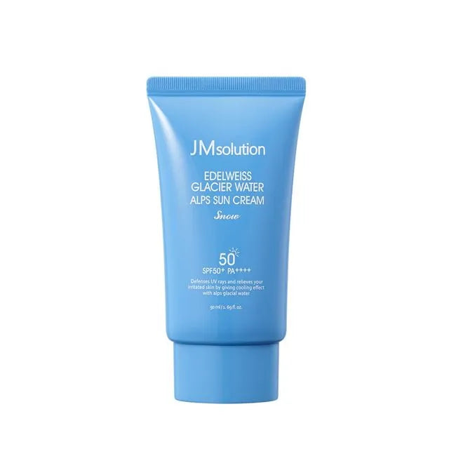 JMSOLUTION - Edelweiss Glacier Water Alps Suncream Snow