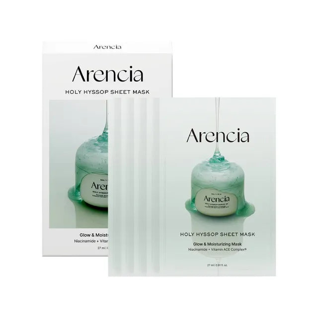 ARENCIA - Holy Hyssop Sheet Mask