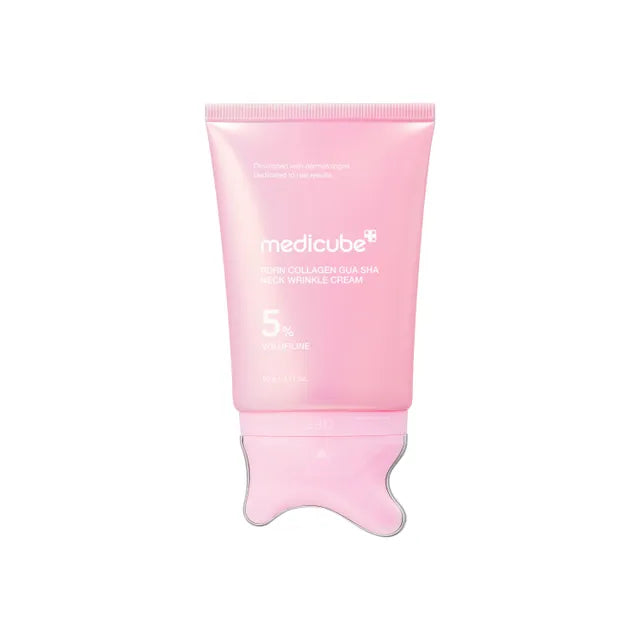MEDICUBE - PDRN Collagen Gua Sha Neck Wrinkle Cream