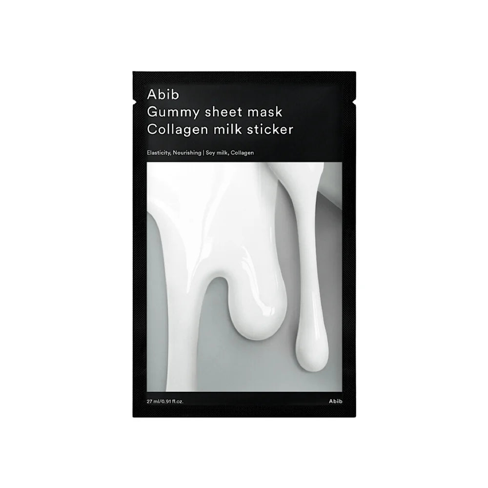 ABIB - Gummy Sheet Mask Collagen Milk Sticker