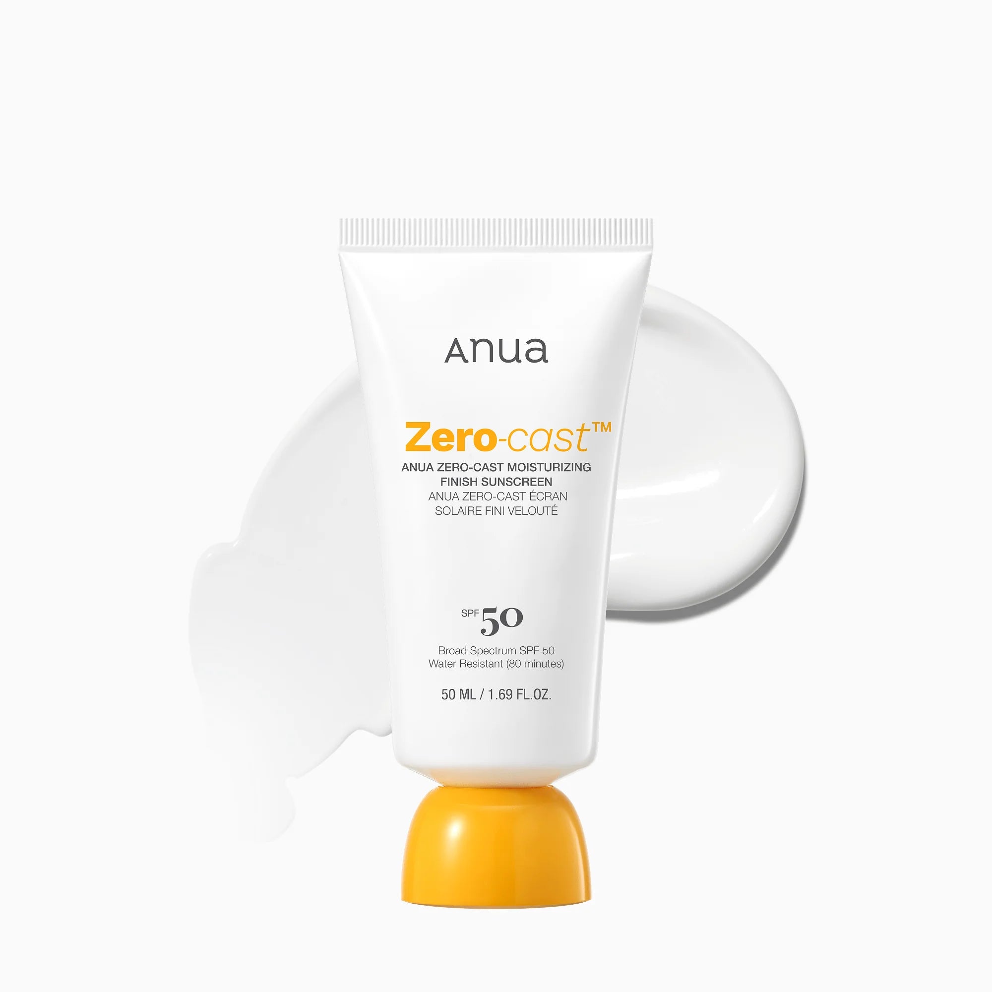ANUA - Zero-Cast Moisturizing Finish Sunscreen