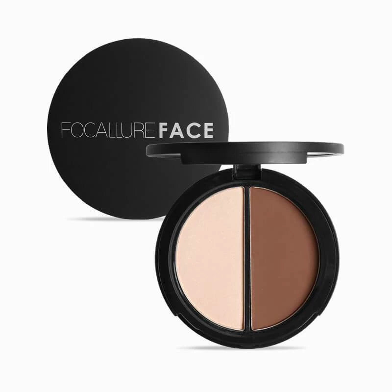FOCALLURE - Highlighter & Bronzer Duo Bronze FA05