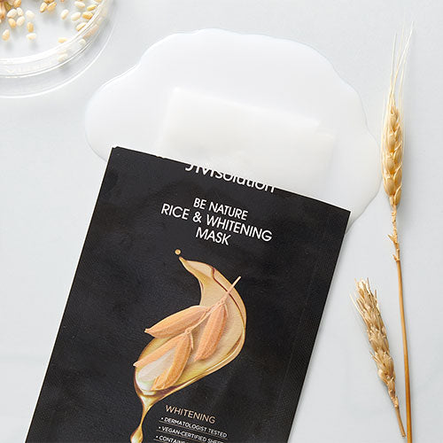 JMSOLUTION - Be Nature Rice & Whitening Mask