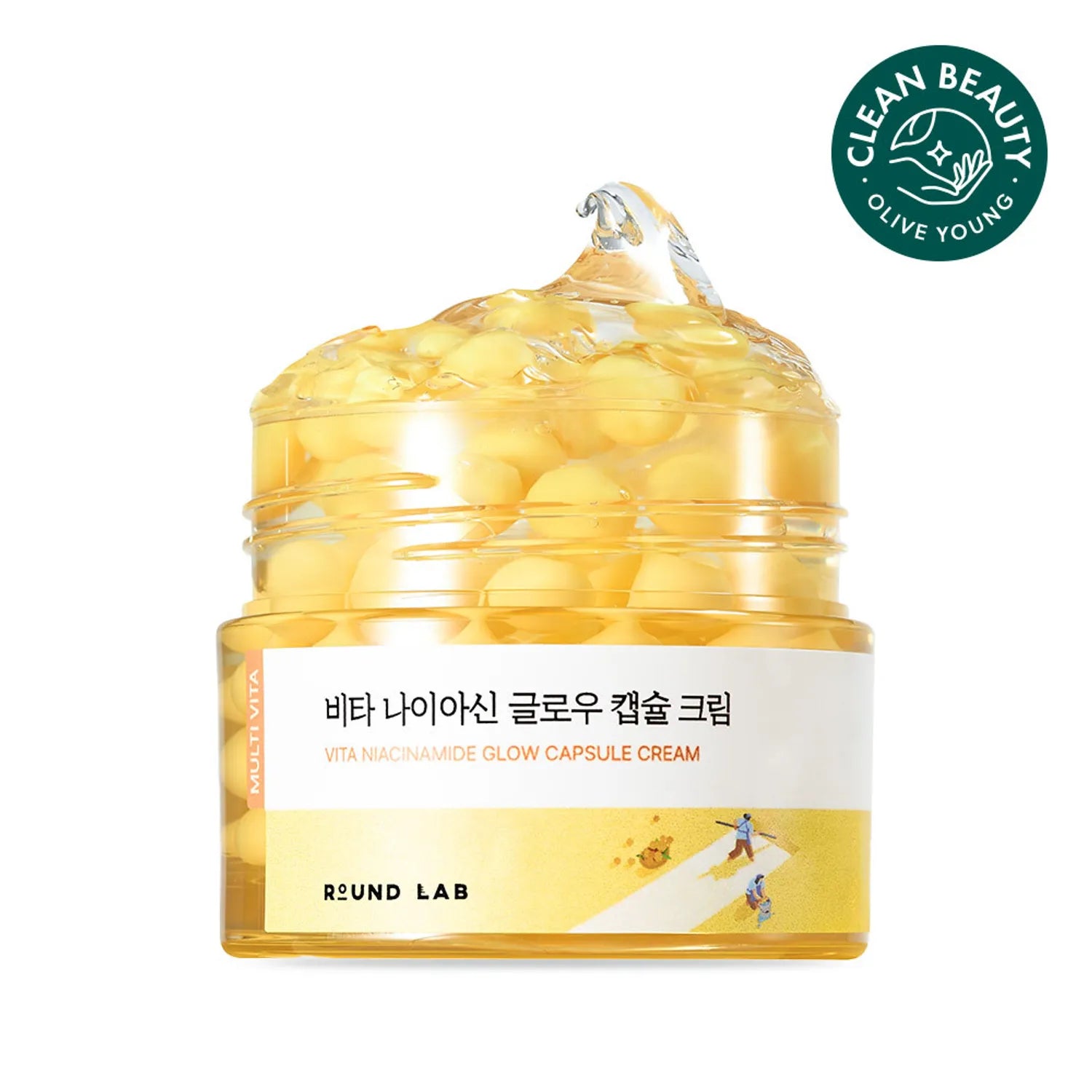 ROUND LAB - Vita Niacinamide Glow Capsule Cream