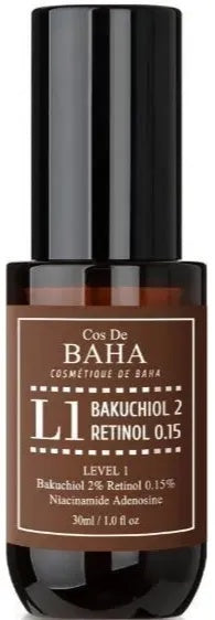 COS DE BAHA - L1 Bakuchiol 2% + Retinol 0.15% Serum