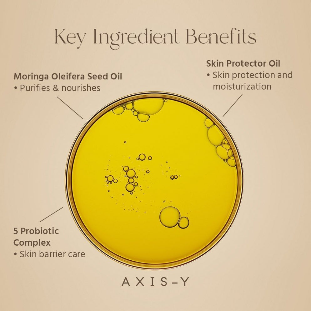 AXIS Y - Biome Resetting Moringa Cleansing Oil – Korea Cosmetics BN