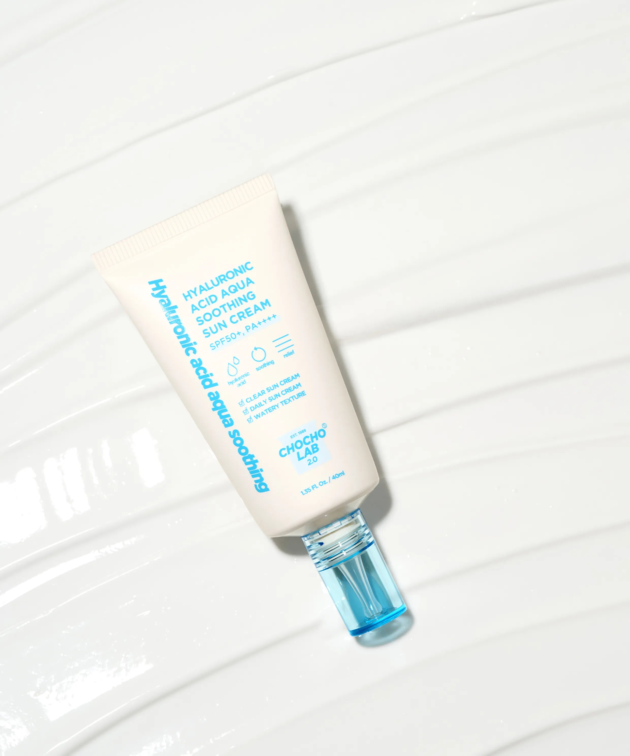 CHOCHOS LAB VER 2.0 - Hyaluronic Acid Aqua Soothing Sun Cream