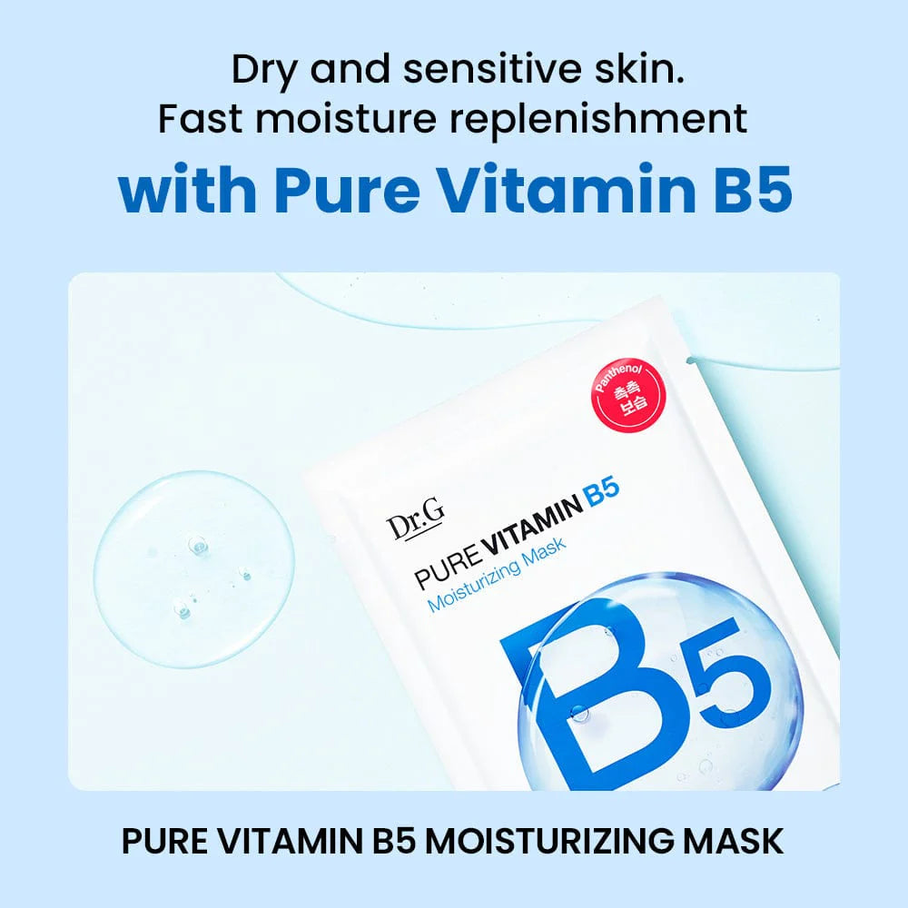DR. G - Pure Vitamin B5 Moisturizing Mask