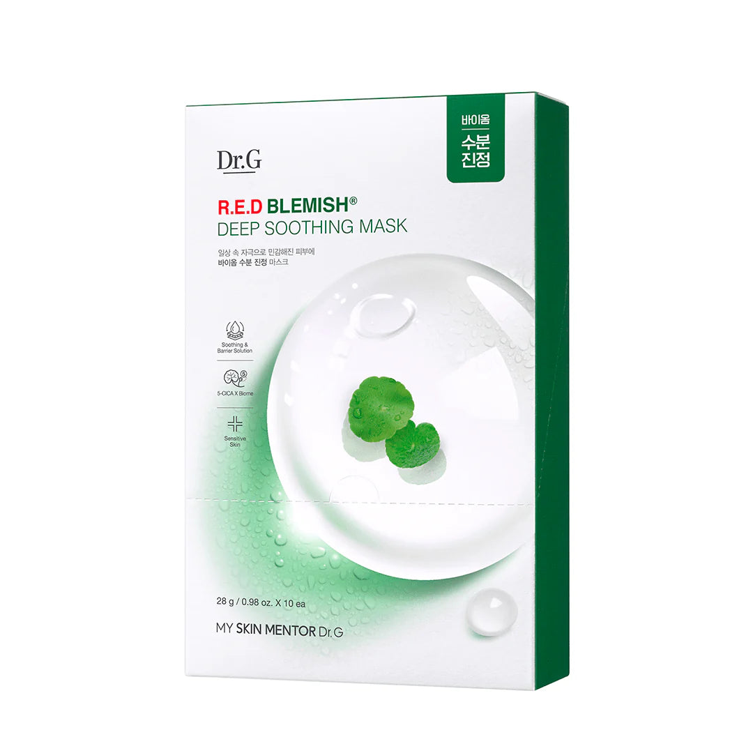 DR.G - R.E.D Blemish Deep Soothing Mask