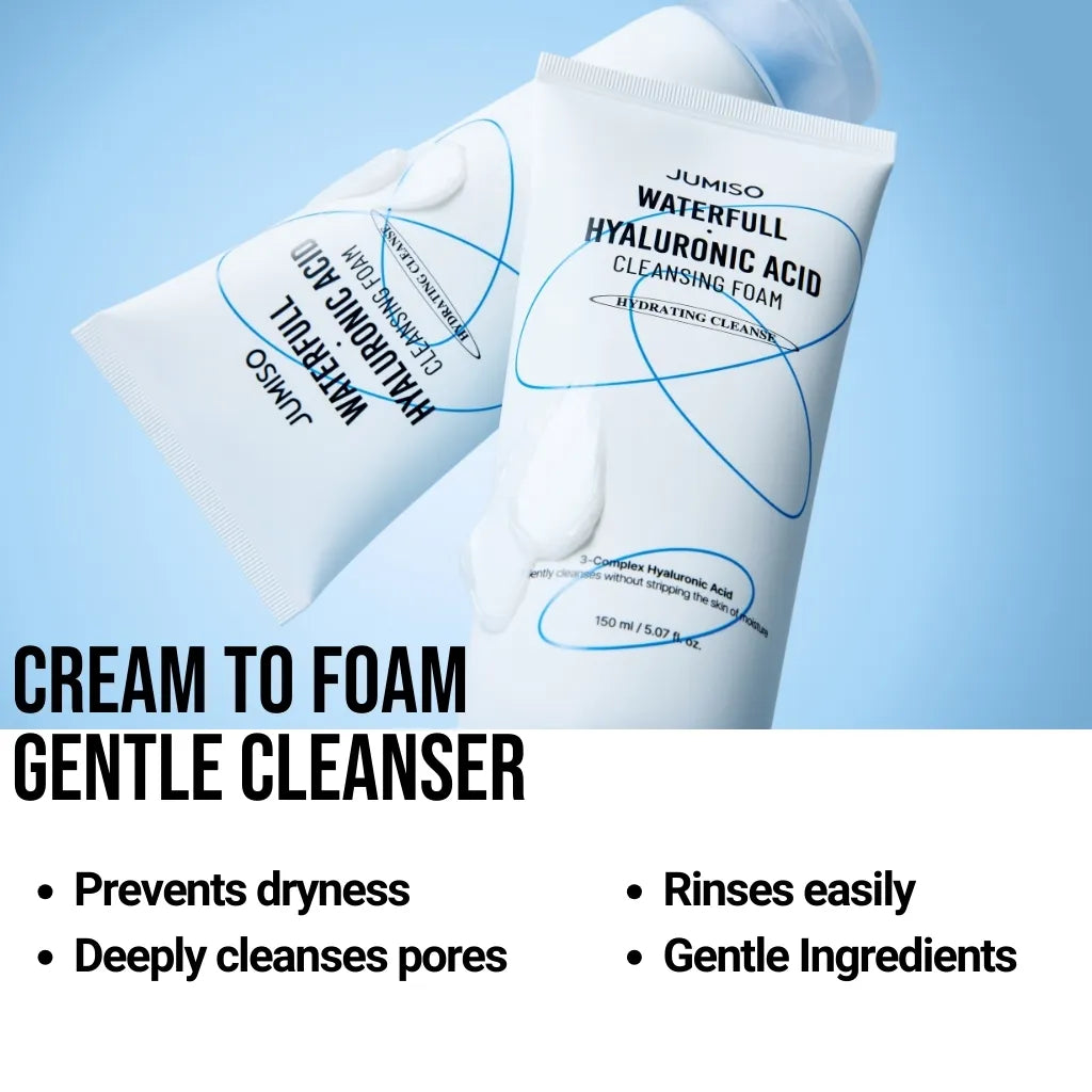 JUMISO - Waterfull Hyaluronic Acid Cleansing Foam