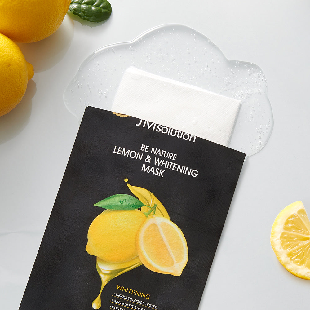 JMSOLUTION - Be Nature Lemon & Whitening Mask