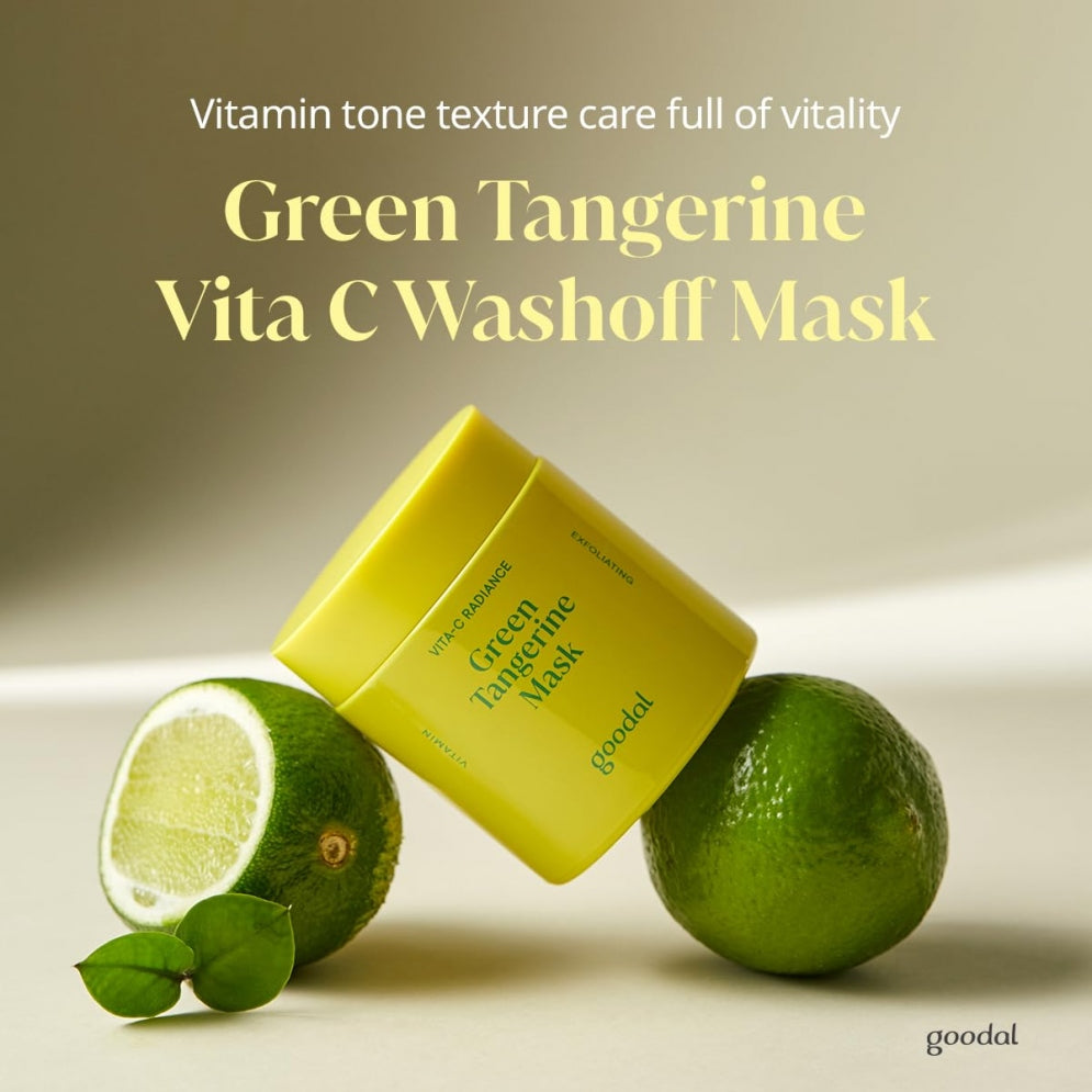 GOODAL - Green Tangerine Vita C Wash Off Mask – Korea Cosmetics BN