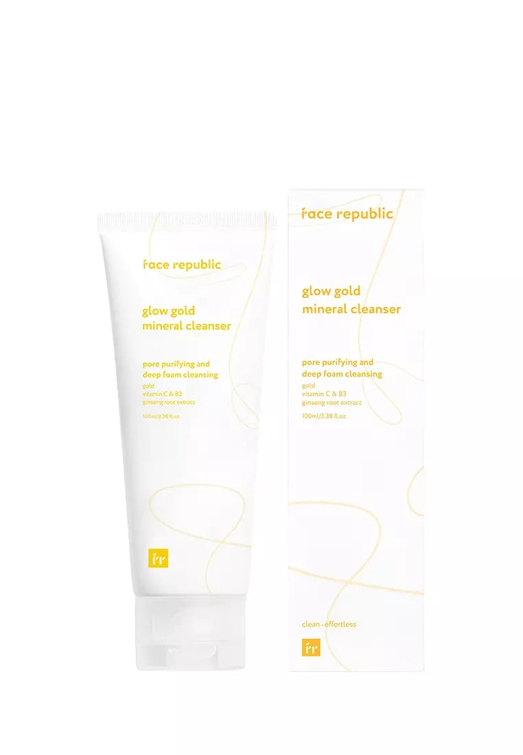 FACE REPUBLIC - Glow Gold Mineral Cleanser