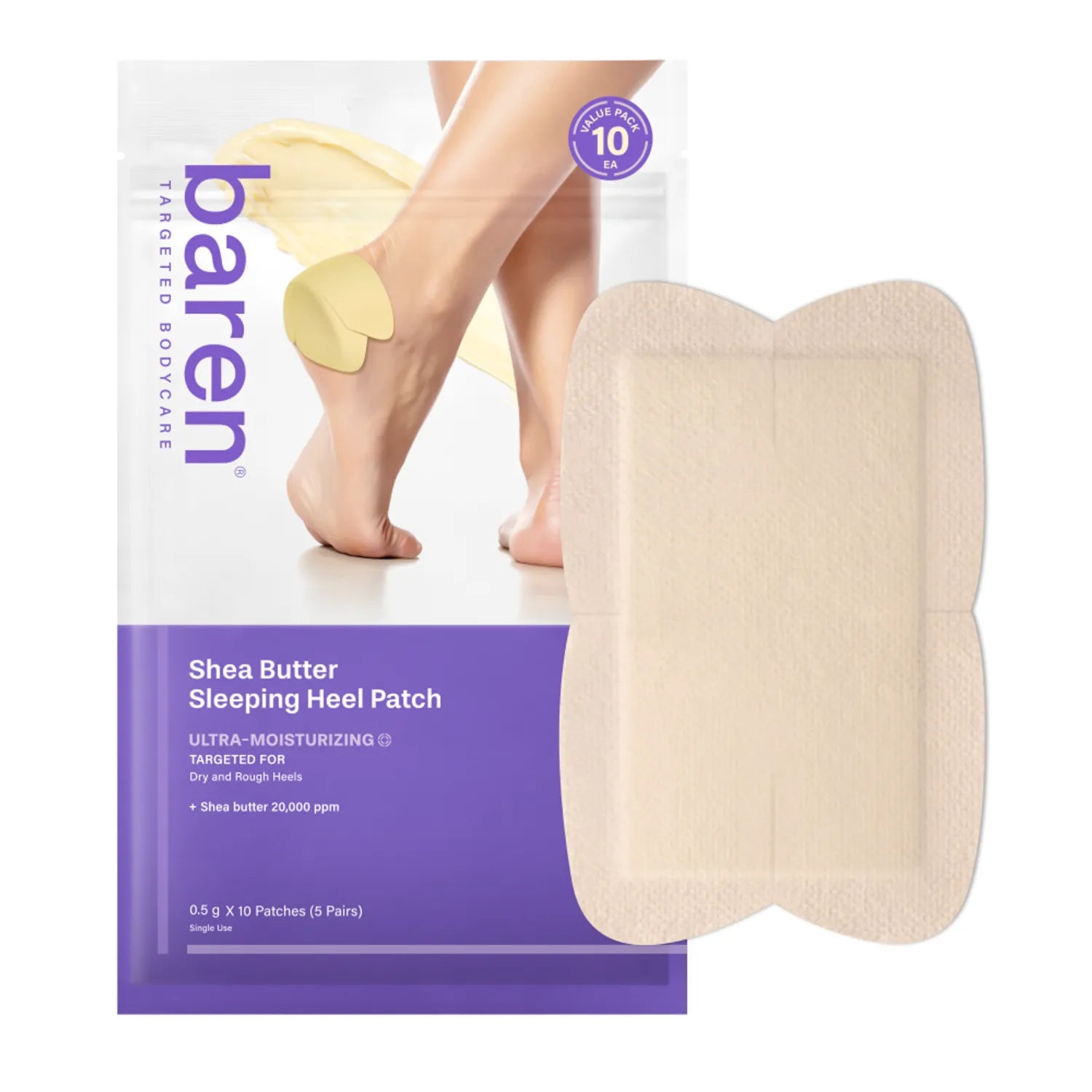 BAREN - Shea Butter Sleeping Heel Patch