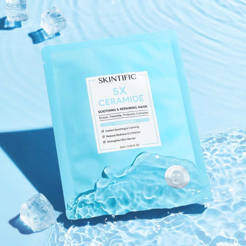 SKINTIFIC - 5x Ceramide Soothing & Repairing Mask Pack – Korea