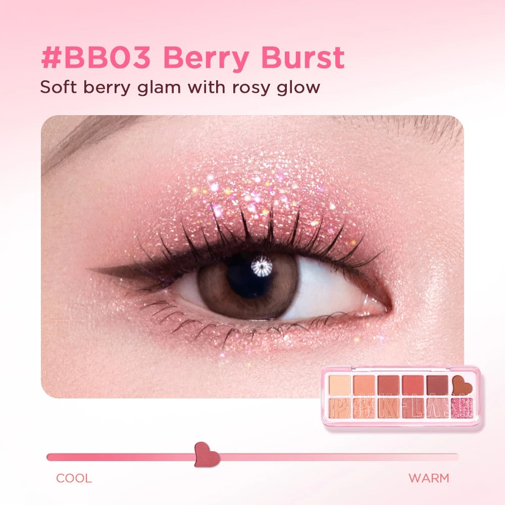 PINKFLASH - 12 Color Eyeshadow Palette PF-E43