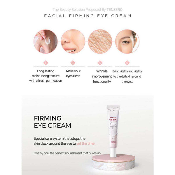 TENZERO - Facial Firming Eye Cream - Korea Cosmetics BN