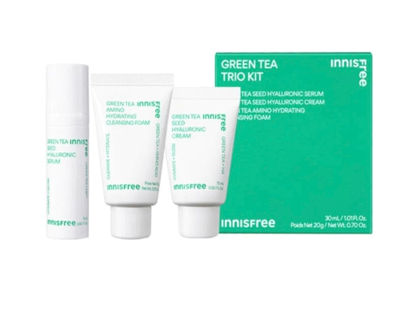 INNISFREE - Green Tea Trio Kit