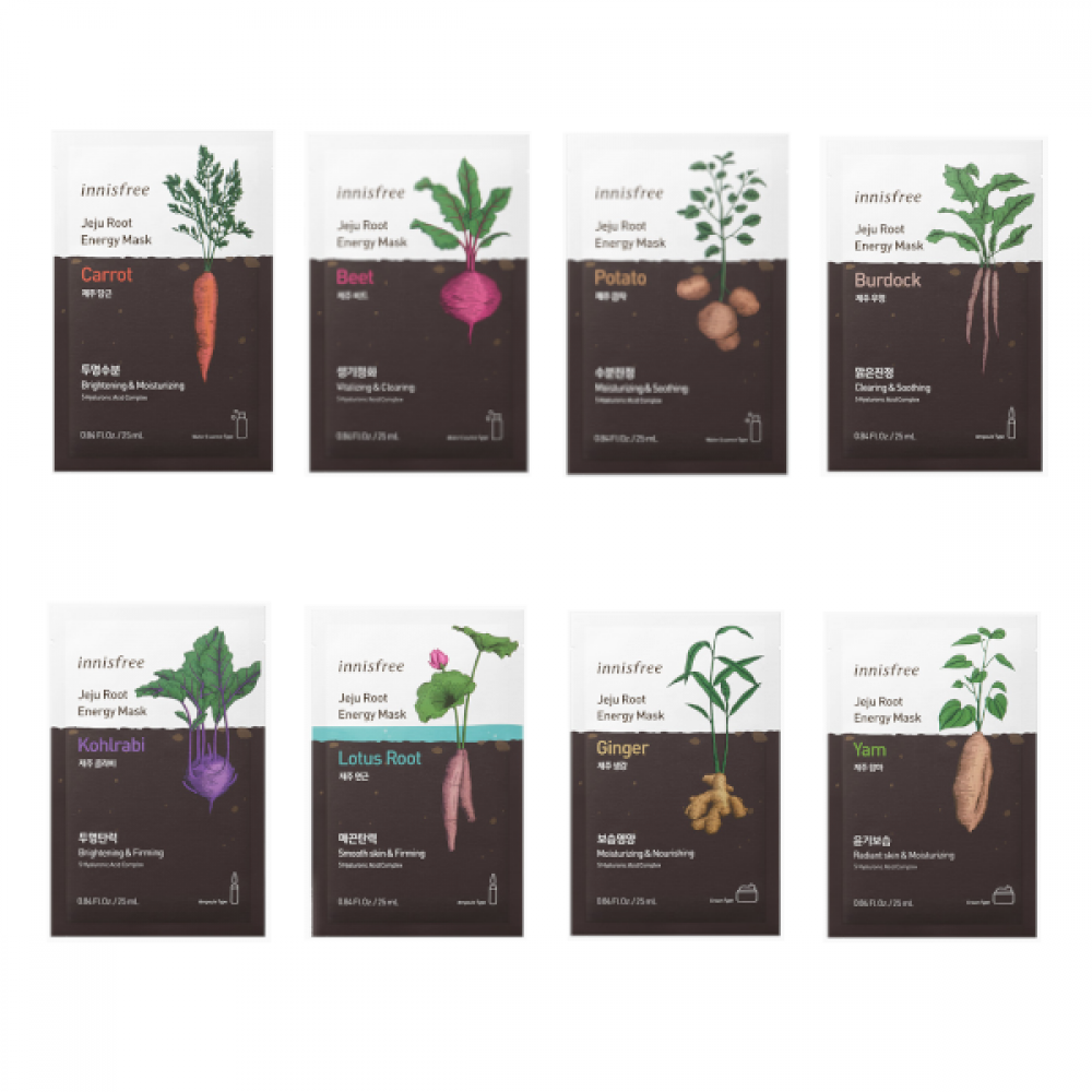 INNISFREE- Jeju Root Energy Mask (Discounted)