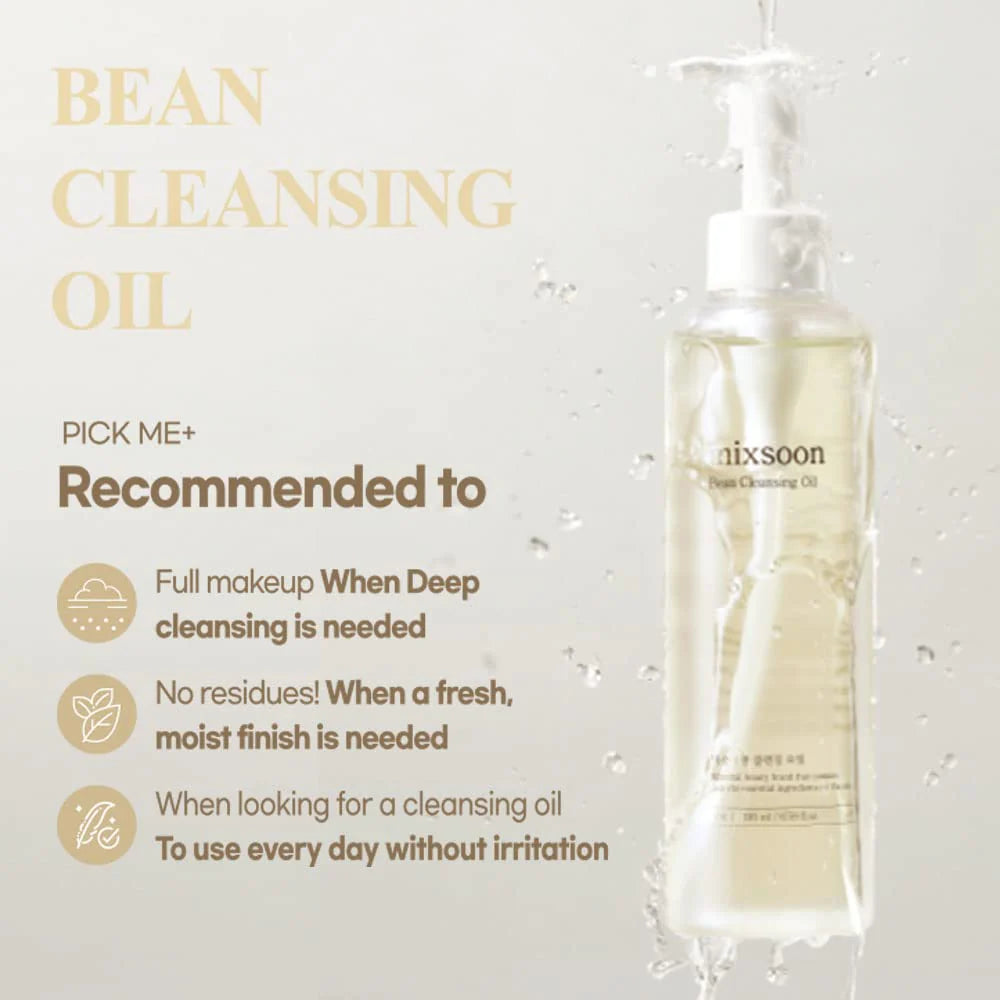 Mixson MIXSOON - Bean Cleansing Oil – Korea Cosmetics BN