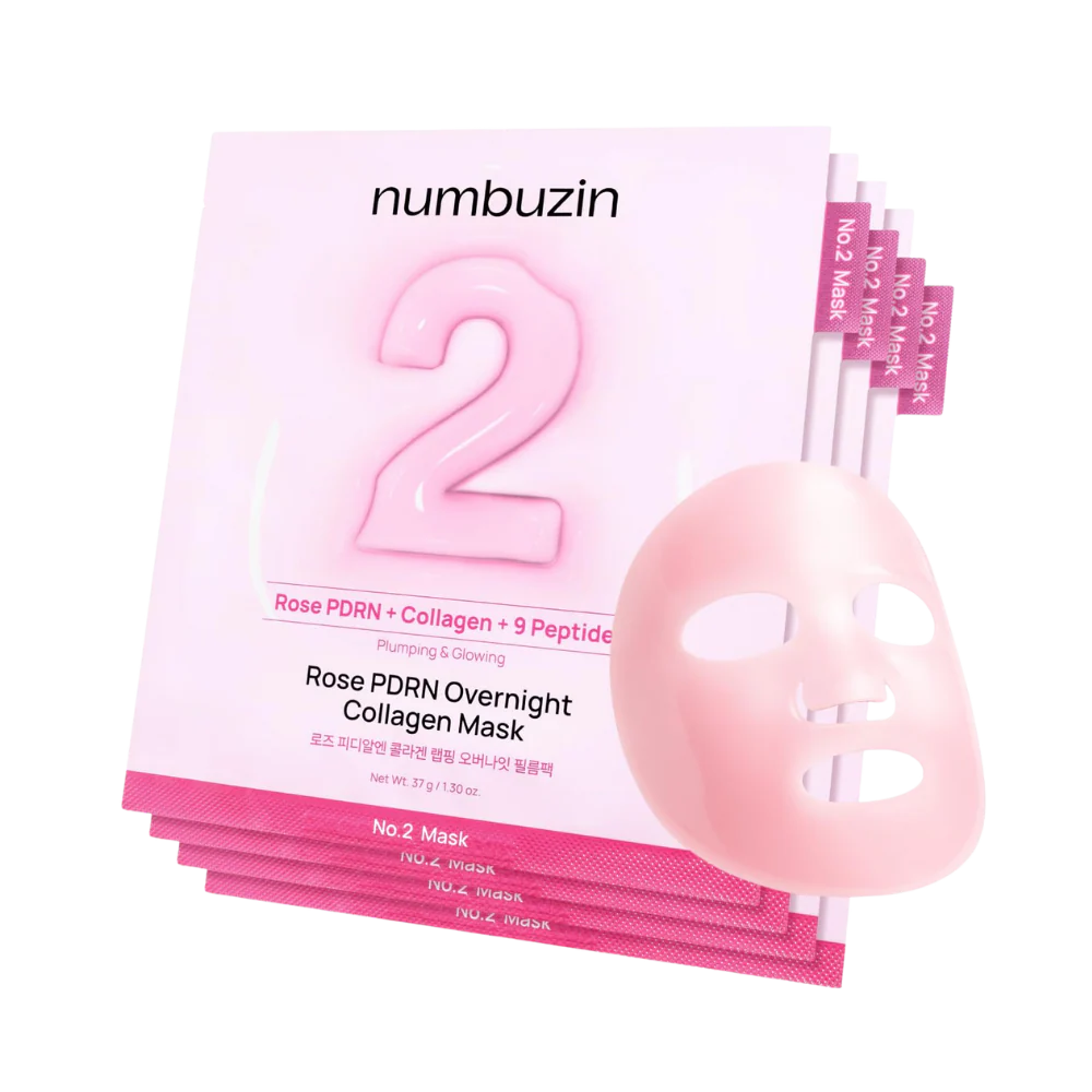 NUMBUZIN - No. 2 Rose PDRN Collagen Plumping Sheet Mask