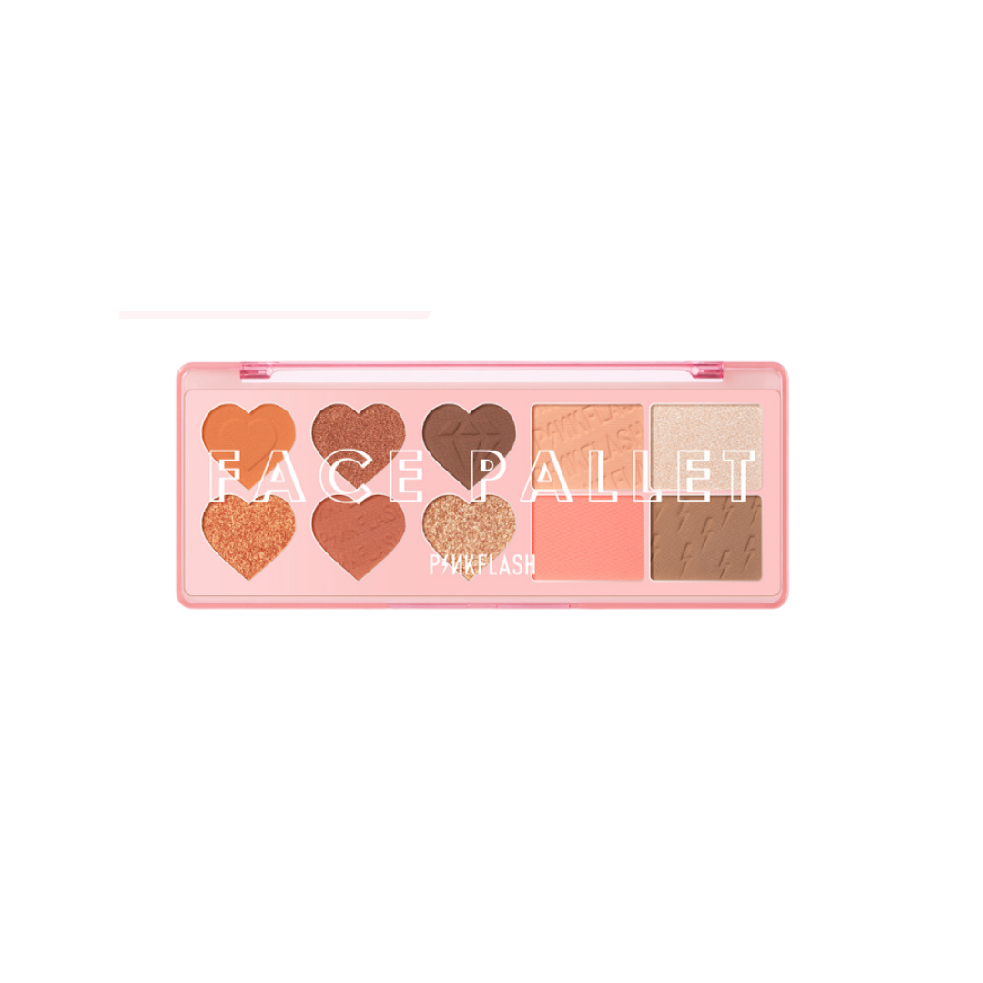 Multiface Color PINKFLASH - Multi Face Palette - Korea Cosmetics BN