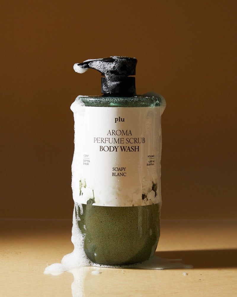 PLU - Aroma Perfume Scrub Body Wash Soapy Blanc