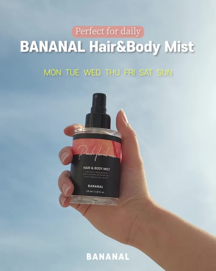 Load video: BANANAL - Perfumed Hair &amp; Body Mist Woody Blackberry