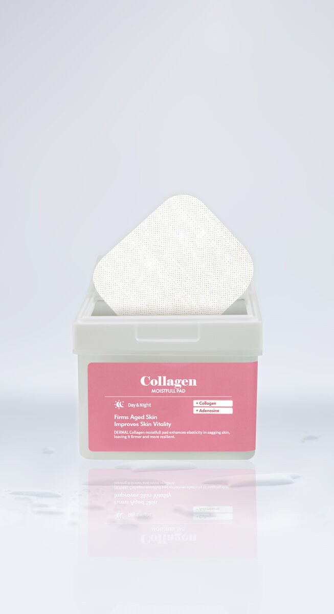 Dermal Pad DERMAL - Collagen Moistfull Pad 120 Pads – Korea Cosmetics BN
