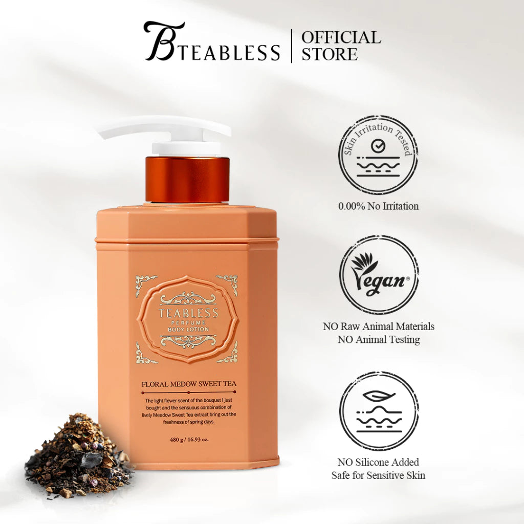 TEABLESS - Perfume Body Lotion Floral Meadow sweet Tea