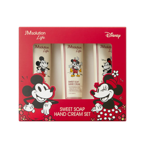 JMSOLUTION Life Disney Sweet Soap Hand Cream Set Korea Cosmetics BN