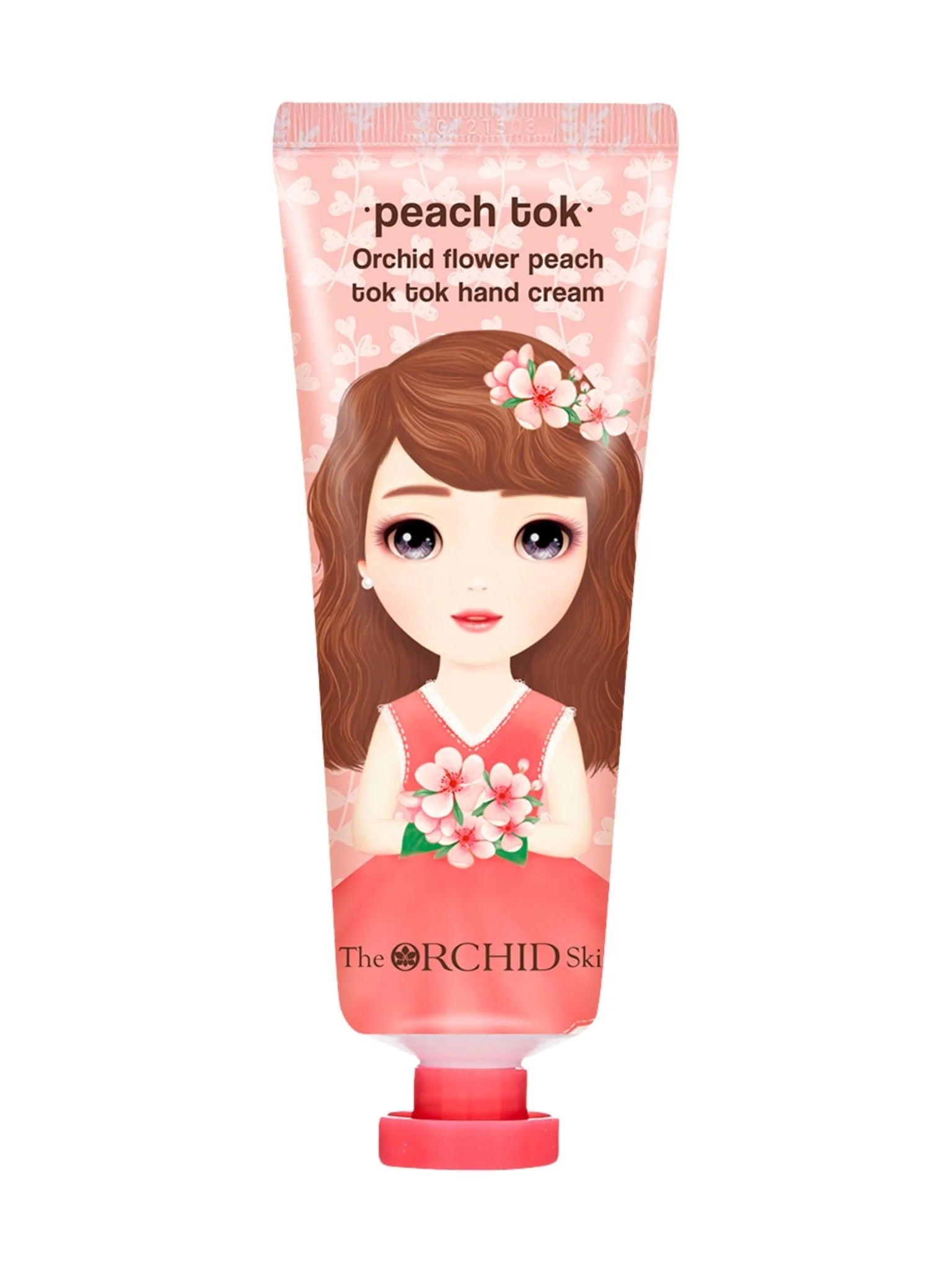 THE ORCHID SKIN - Orchid Flower Peach Tok Tok Hand Cream