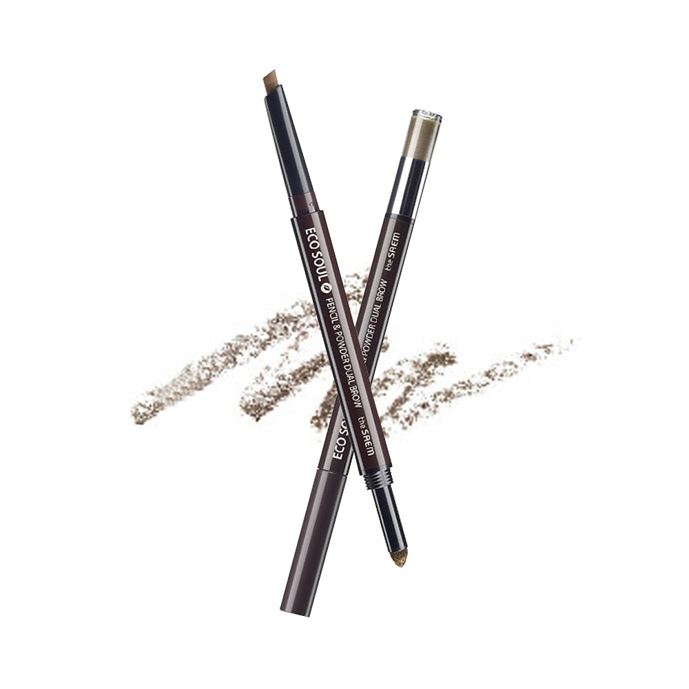 THE SAEM - Eco Soul Pencil & Powder Dual Brow