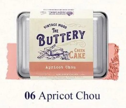 SKINFOOD - Buttery Cheek Cake #06 Apricot Chou (Discounted)