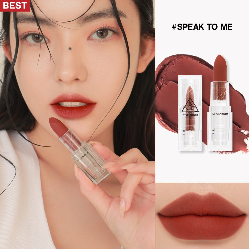 3CE - Soft Matte Lipstick - Korea Cosmetics BN